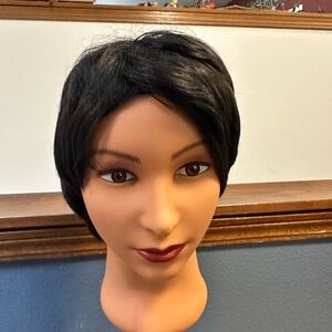 Black Short Wig for Women